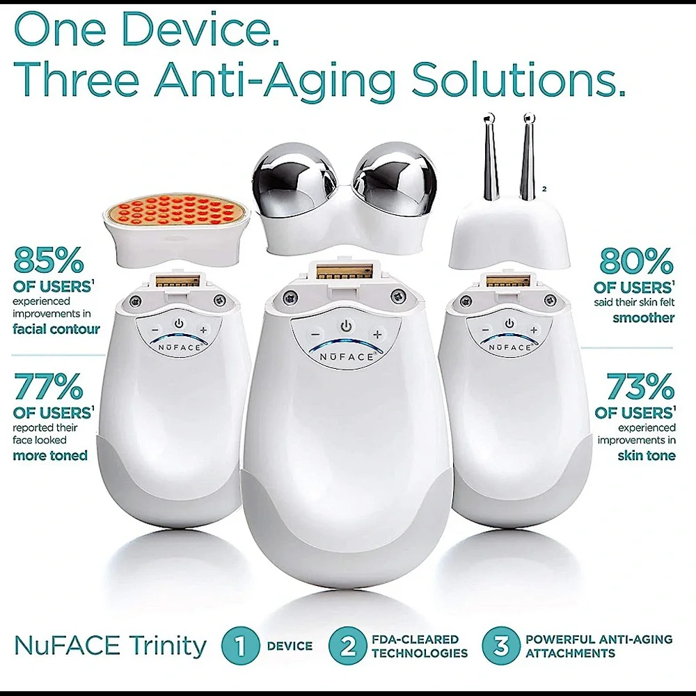 NUFACE TRINITY COMPLETE FACIAL TONING KIT - Picture 7 of 12